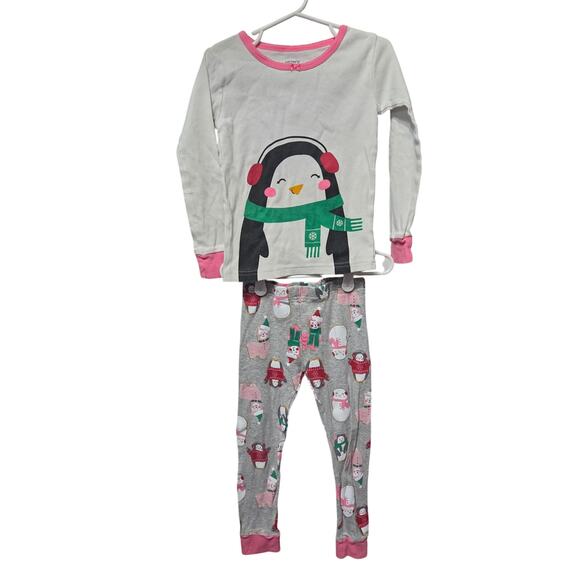 5/$20 Winter Penguin Pajamas - Carter's - 4 - Picture 1 of 4